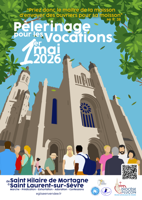 Nouvelle édition du pèlerinage des vocations - 100 % Vendéenne.